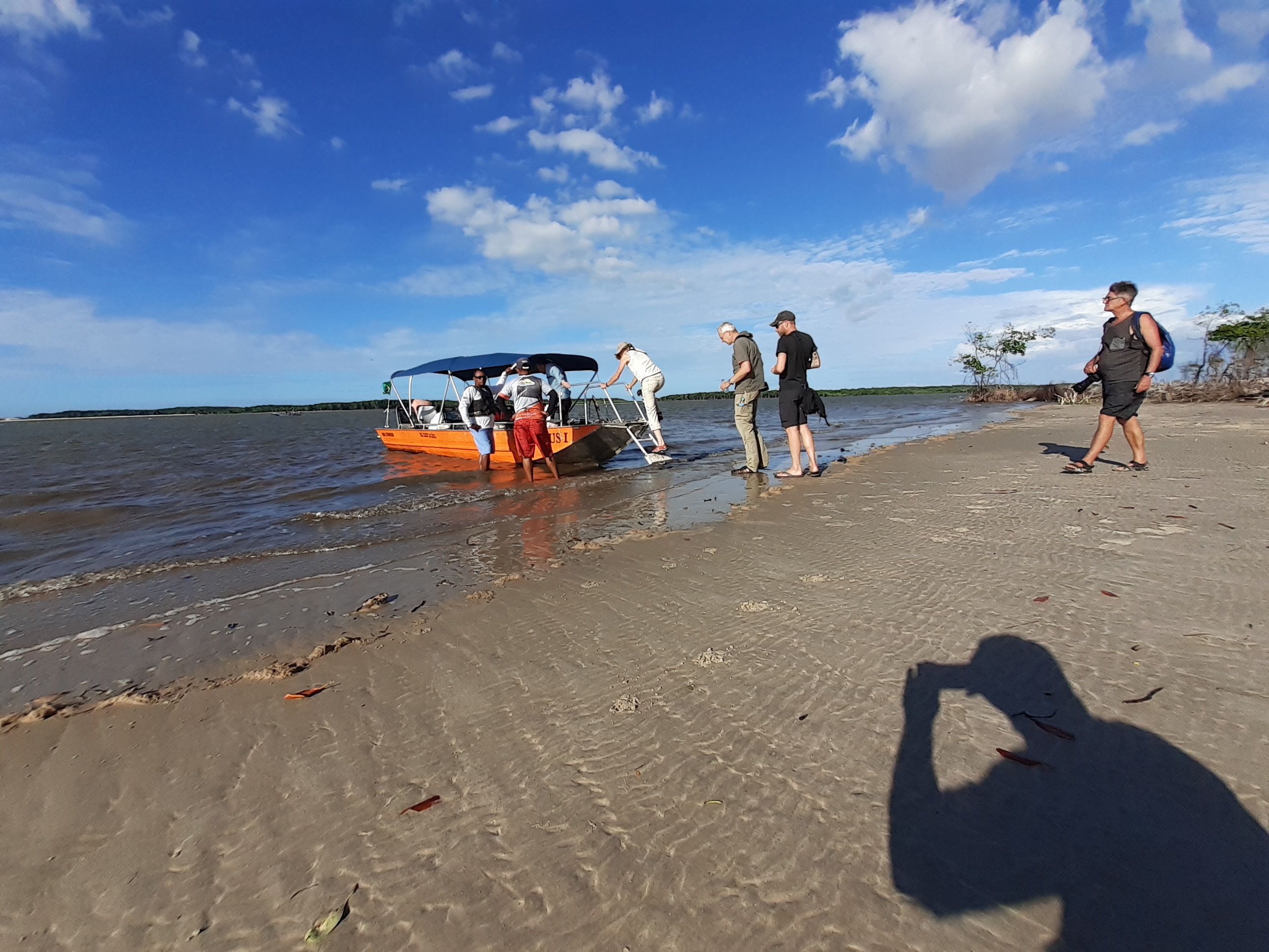 Passeio de barco no Rio Preguiças
